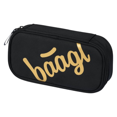 BAAGL Penál etue MAXI Black&gold