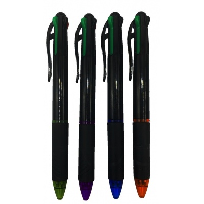Čtyřbarevné kuličkové pero