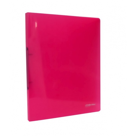 Pořadač A4 PP 2 kroužkový eCollection růžový