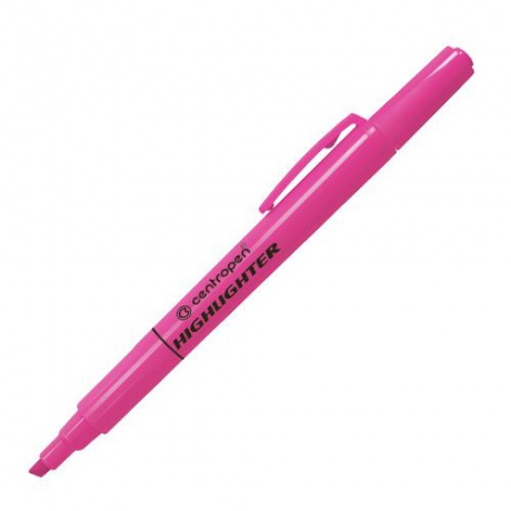 Zvýrazňovač Centropen 8722 růžový