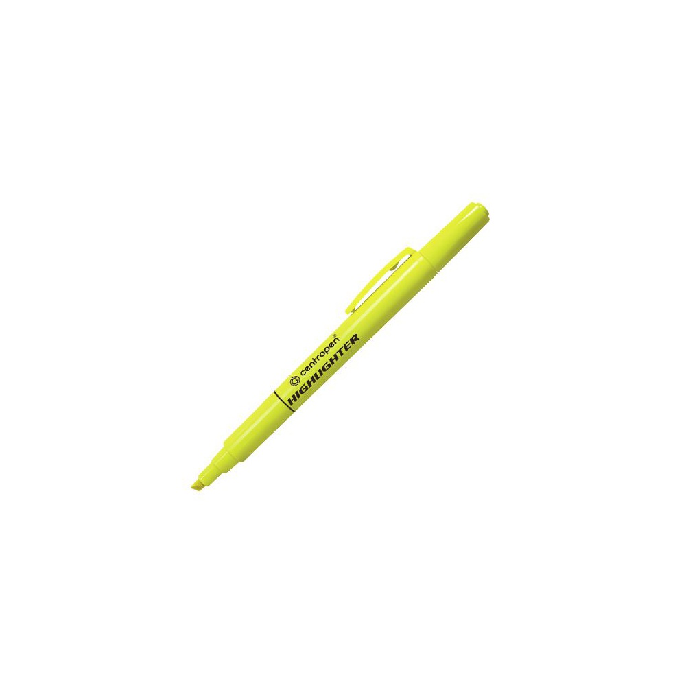 Zvýrazňovač Centropen 8722 žlutý Zvýrazňovač Centropen 8722 žlutý