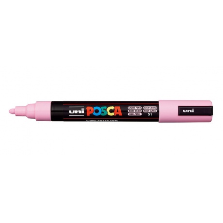 Popisovač Posca 5M světle růžový