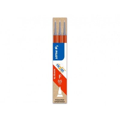PILOT FriXion náplň 0.5 Point červená, 3ks