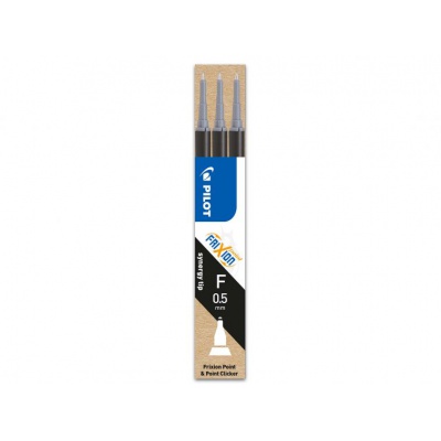 PILOT FriXion náplň 0.5 Point černá, 3ks