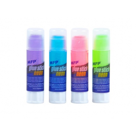 Lepidlo Glue stick 9g neon