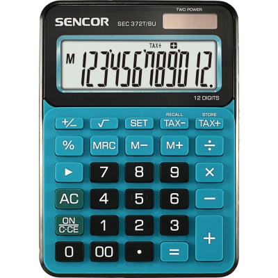 Kalkulačka stolní Sencor SEC372T/BU modrá