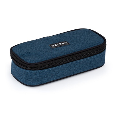 Pouzdro etue OXYBAG Unicolor blue