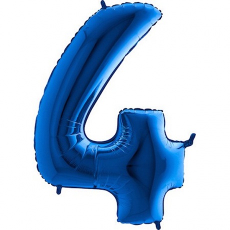 Balónek fóliový 102 cm č.4 modrý