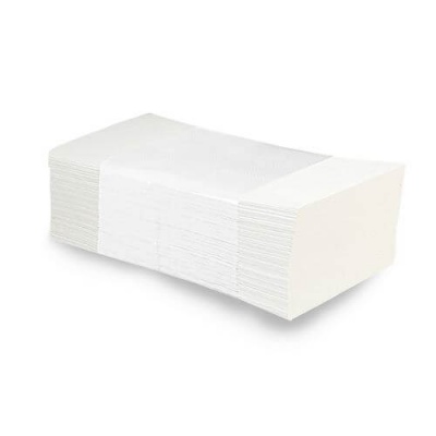 Papírové ručníky ZZ bílé, 200ks