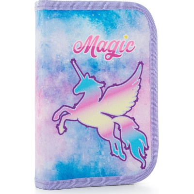 Školní batoh OXY GO Unicorn magic s flitry, set 3 ks