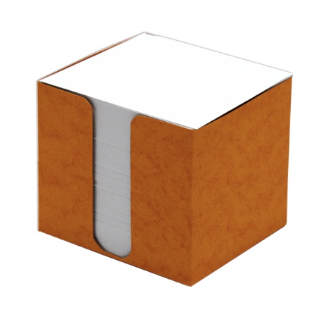 Špalíček nelepený v krabičce oranžový