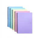 Blok kroužkový A5 linka PASTELINI