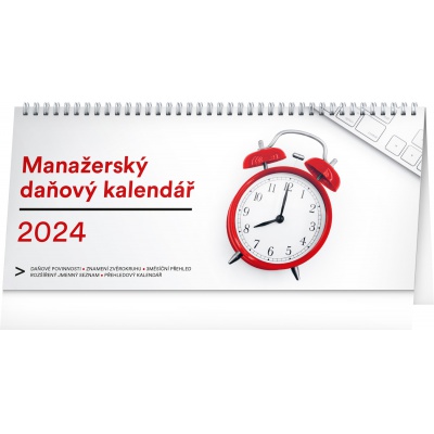 Stolní kalendář 2024 Manažerský daňový