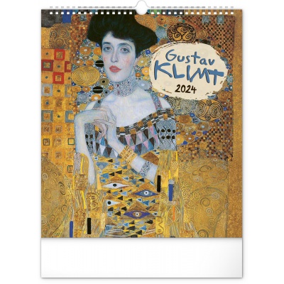 Nástěnný kalendář 2024 Gustav Klimt  30 × 34 cm