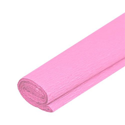 Krepový papír světle růžový