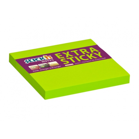 Lepící bloček 76x76 Stick´n EXTRA zelený, 100l