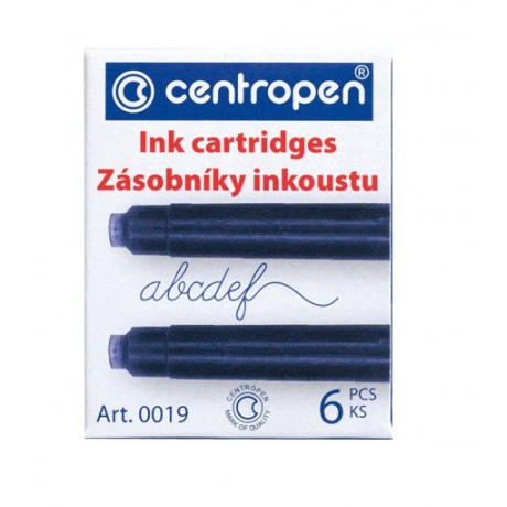 Bombičky do pera Centropen, 6ks