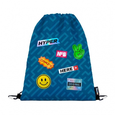 Školní batoh OXY GO Stickers, set 3 ks