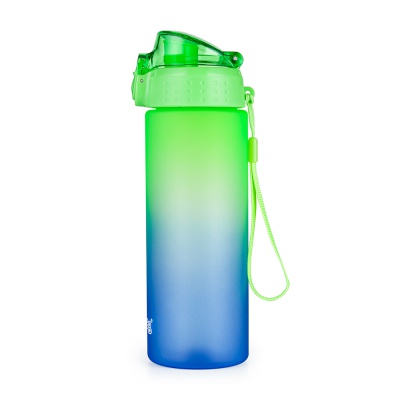 Láhev OXY CLiCK 600 ml Ombre Blue- green