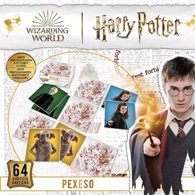 Pexeso v sešitu Harry Potter