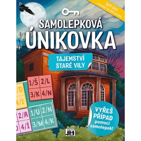 Samolepková únikovka Tajemství staré vily