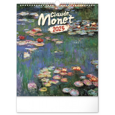 Nástěnný kalendář Claude Monet 2025