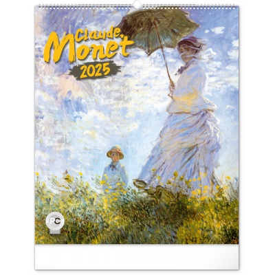 Nástěnný kalendář Claude Monet 2025