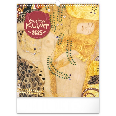 Nástěnný kalendář Gustav Klimt 2025