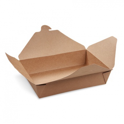 Menu box KRAFT 195x138mm, 1400ml, 50ks