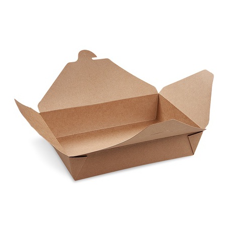 Menu box KRAFT 195x138mm, 1400ml, 50ks