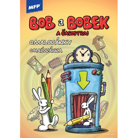 Omalovánky A4 Bob a Bobek