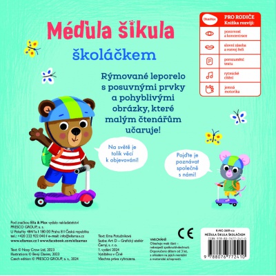 MÉĎULA ŠIKULA ŠKOLÁČKEM – Obrázky s pohyblivými prvky