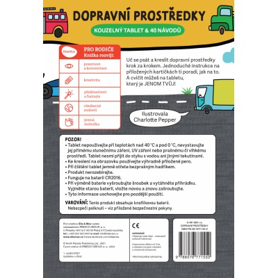 Kouzelný tablet & 40 návodů DOPRAVNÍ PROSTŘEDKY