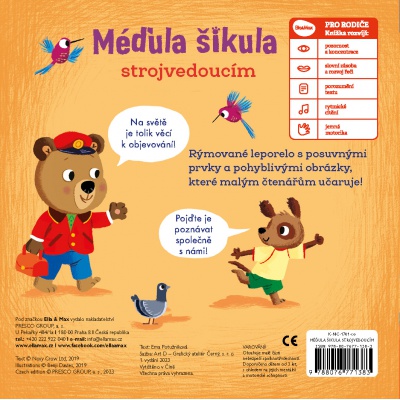 MÉĎULA ŠIKULA STROJVEDOUCÍM – Obrázky s pohyblivými prvky