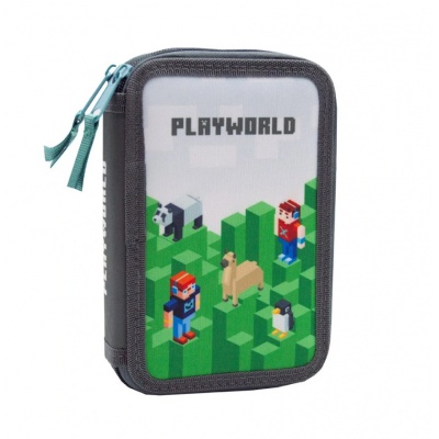 Penál dvoupatrový OXYBAG Playworld