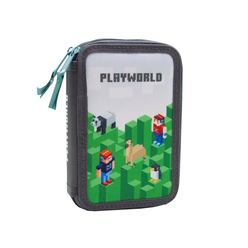Penál dvoupatrový OXYBAG Playworld Penál dvoupatrový OXYBAG Playworld