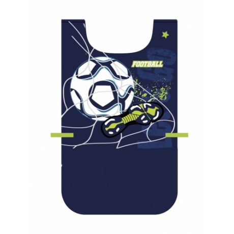 Zástěra do výtvarky pončo Fotbal