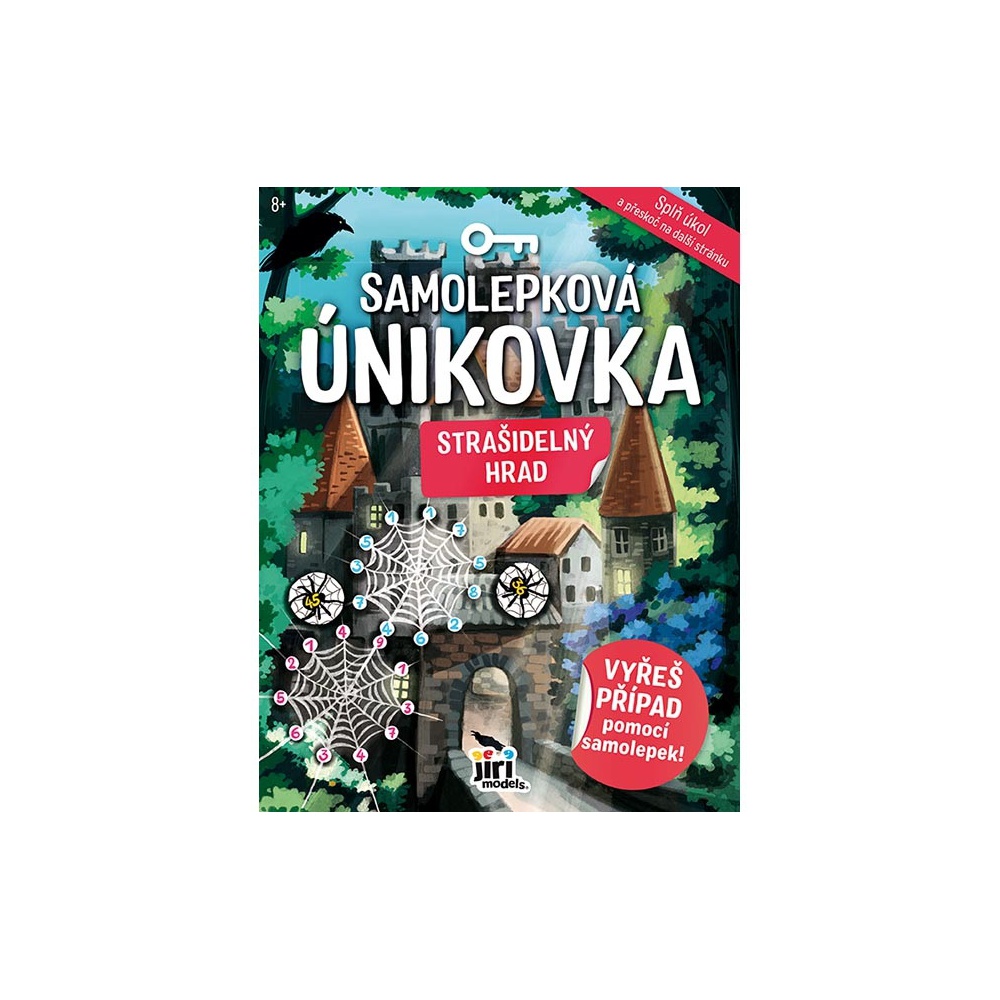 Samolepková únikovka Strašidelný hrad Samolepková únikovka Strašidelný hrad