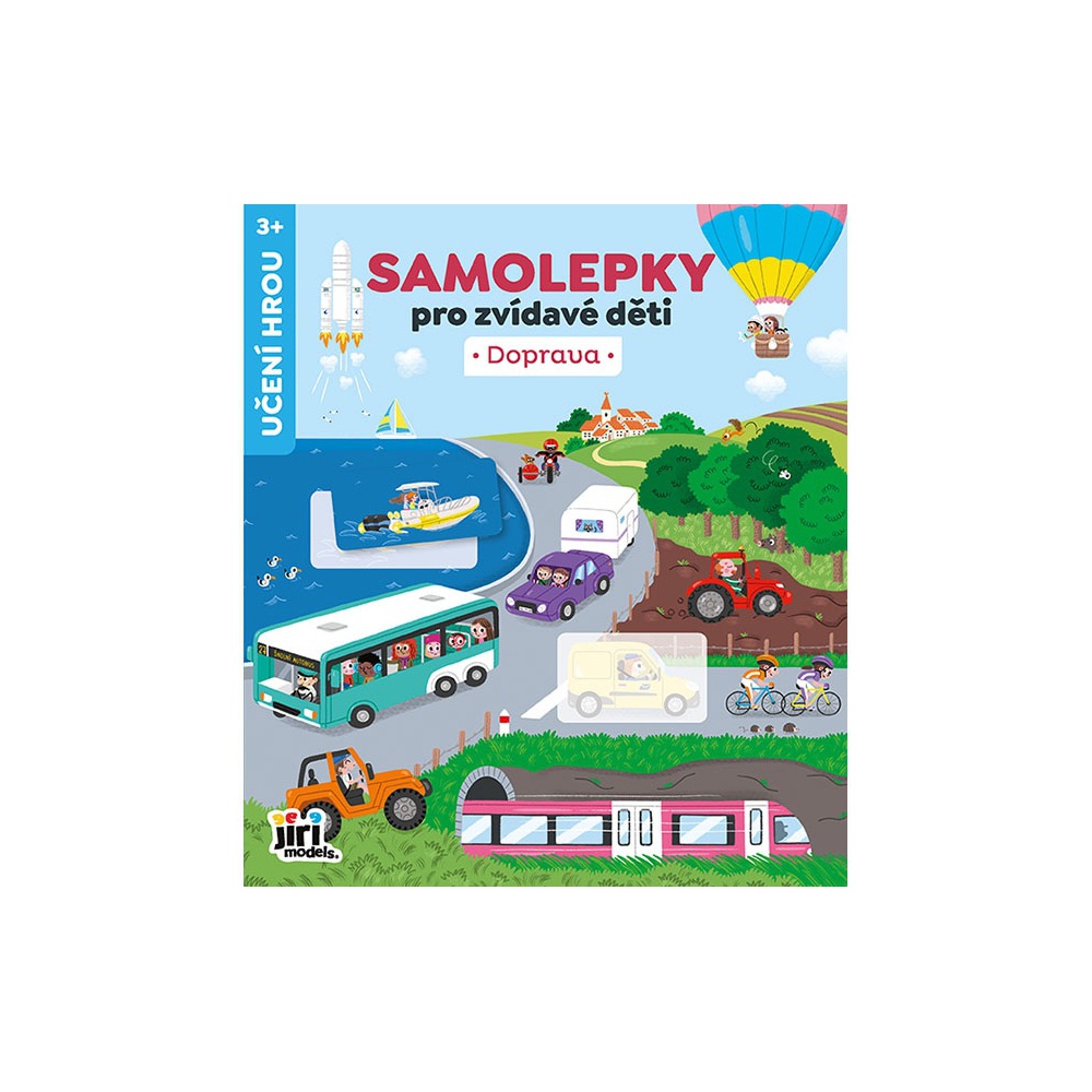 Samolepky pro zvídavé děti Doprava Samolepky pro zvídavé děti Doprava
