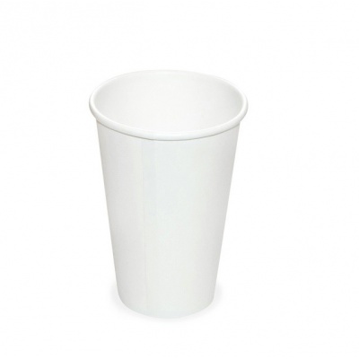Papírový kelímek bílý 330ml, p.90mm (0,3l), 50ks