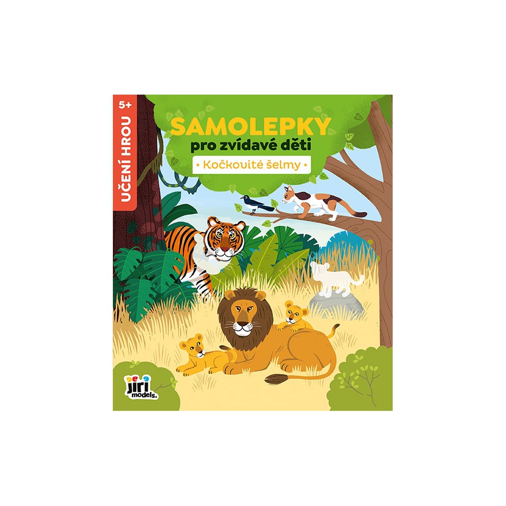 Samolepky pro zvídavé děti Šelmy Samolepky pro zvídavé děti Šelmy
