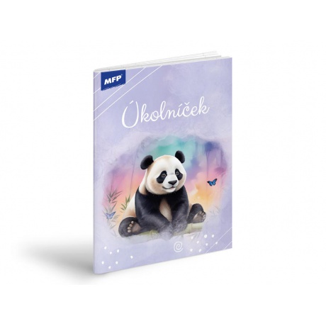 Úkolníček A6 Panda