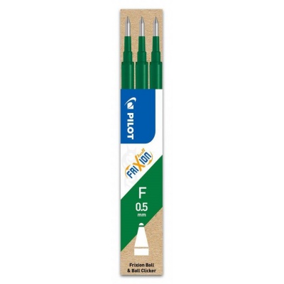 PILOT FriXion náplň 0.5 F zelená, 3ks