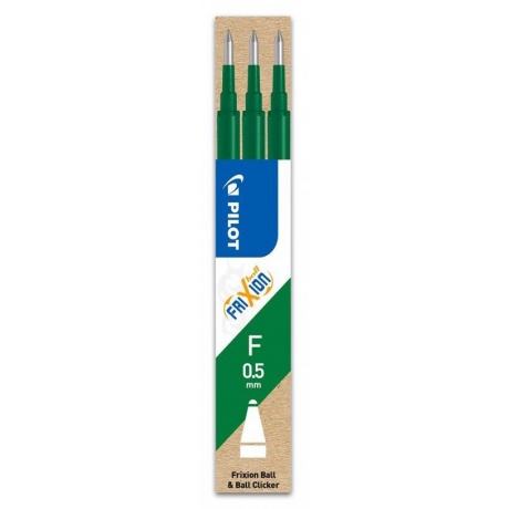 PILOT FriXion náplň 0.5 F zelená, 3ks