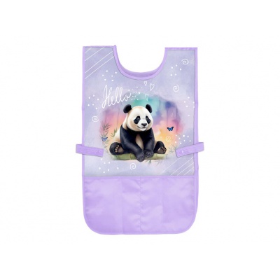 Zástěra do výtvarky pončo Panda