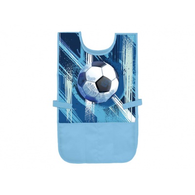 Zástěra do výtvarky pončo Fotbal