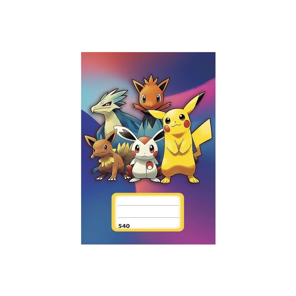 Sešit 540 čistý Pokémon Sešit 540 čistý Pokémon