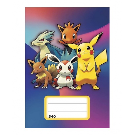 Sešit 540 čistý Pokémon