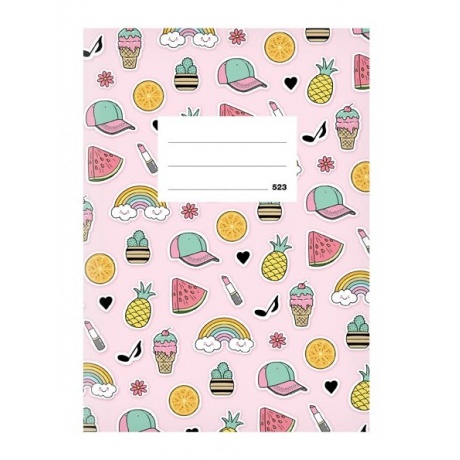 Sešit 523 MFP Pop stickers