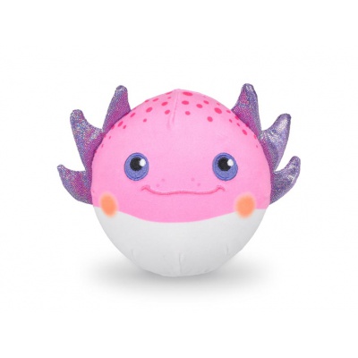 Plyšák Kuli Friends PINK AXOLOTL